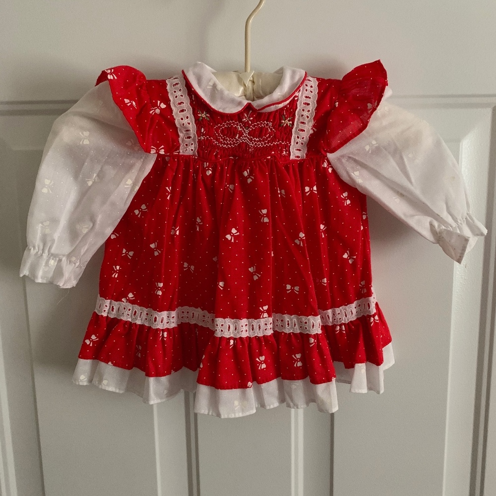 Polly Flinders 12mo Long Sleeve Dress